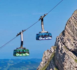 Schwebebahn auf den Säntis