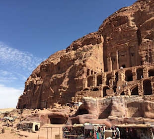 Ausflugsziel: Wüstenstadt Petra.