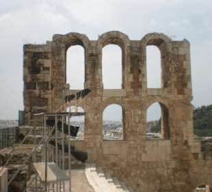 Vorderansicht der Burg