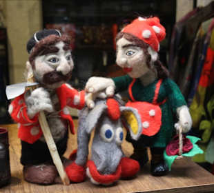 Karawanserei - Stoffpuppen