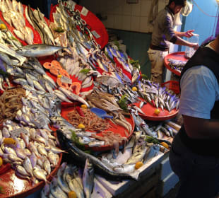 Gemüsemarkt in Kemer immer Toll.