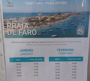 Boat Tours ab Faro