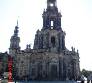 Anblick der Hofkirche