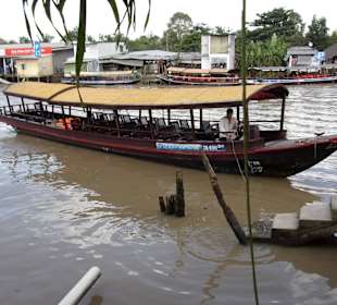 Auf dem Mekong unterwegs