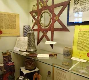 Im Empfangsbereich des Brauereimuseums