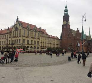 Schöne Altstadt neben Hotel