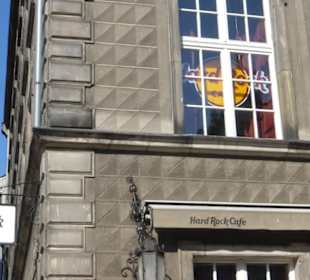 Das Hard Rock Cafe im Stadtzentrum, Ul. Długi Targ