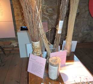 In der Sonderausstellung "Fasern"