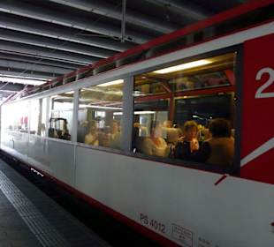 Abfahrt des Glacier Express in Chur