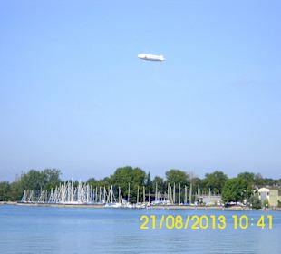 Auf dem Radweg nach Lindau am See entlang