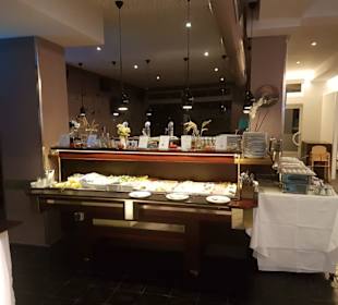 Frühstücksbuffet in einem USA Motel