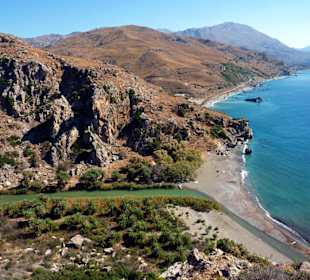 Palmenstrand von Preveli