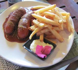 Currywurst auch doppelt