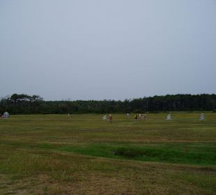 Flugfeld im Wright Brothers Memorial