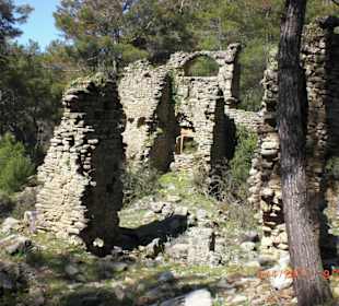 Teil der Ruinenstätte