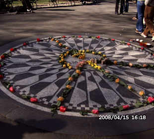 Denkmal Central Park John Lenon