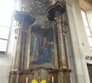 Schnackenwerth: die Kirche St. Andreas 