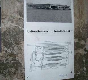 Foto von U-Bootbunker "Nordsee III"