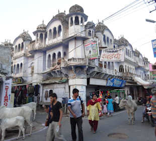 Auf dem Markt von Pushkar unterwegs