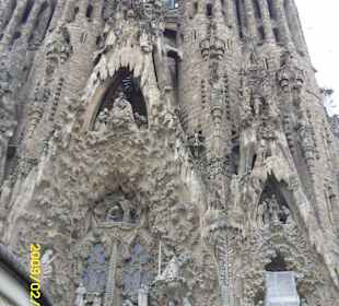 Ausflug zur Sagrada in Barcelona