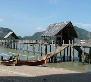 Bootsanlegestelle James Bond Insel