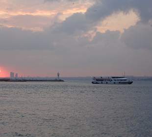 Ausblick vom Hafen