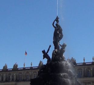 Schlossgarten - Fama Brunnen