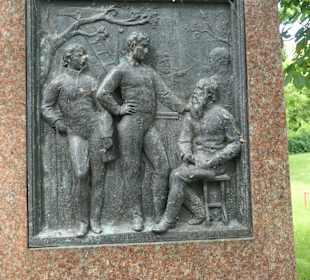 Denkmal für den Befreiungskämpfer Karl Friesen