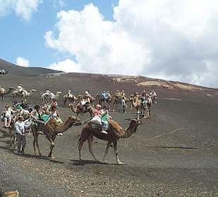Karawane durch den Vulkan