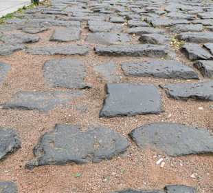 Beispiel einer früheren römische Straße