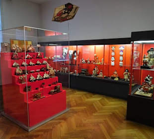 Asiatisches Spielzeug im Museum