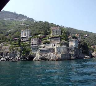 Häuser an der Amalfiküste