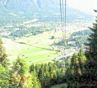 Aus der Gondel runter geschaut