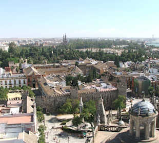 Vista dalla cattedrale di Siviglia