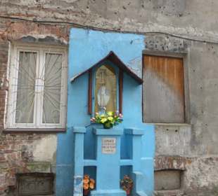 Praga: Hinterhof in der Ul. Ząbkowska