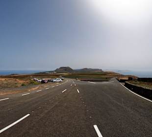 Blick vom Parkplatz in die andere Richtung