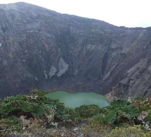 Vulkan Irazu Kratersee