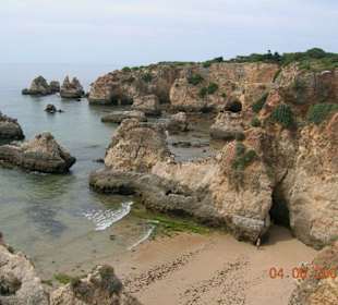 Klippenlandschaft Nähe Praia do Vau
