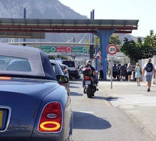 Die Grenze nach Gibraltar