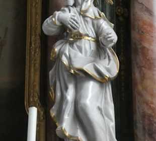 Rechter Seitenaltar Kirche St. Laurentius Nordheim