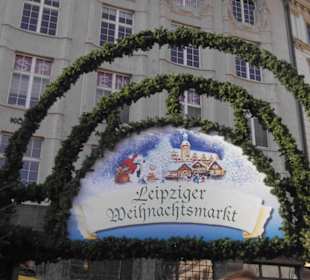Leipziger Weihnachtsmarkt 2019.