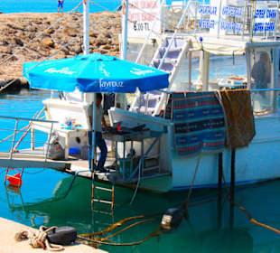 Bootfahrt im Hafen von side