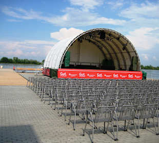 Seebühne für Veranstaltungen