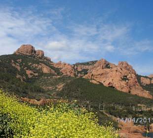 Esterel Gebirge