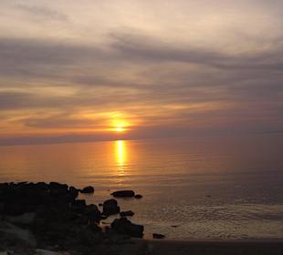 Side Strand Sonnenuntergang