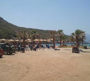 Strand nähe Samos Stadt