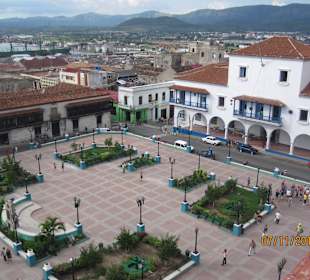 Blick von der Dachterrasse des Hotel Casa Granda