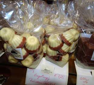 Im Werksverkauf der Confiserie Lauenstein