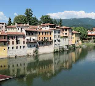 Blick von der Ponte degli Alpini