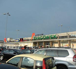 Einkaufscenter Parkplatz